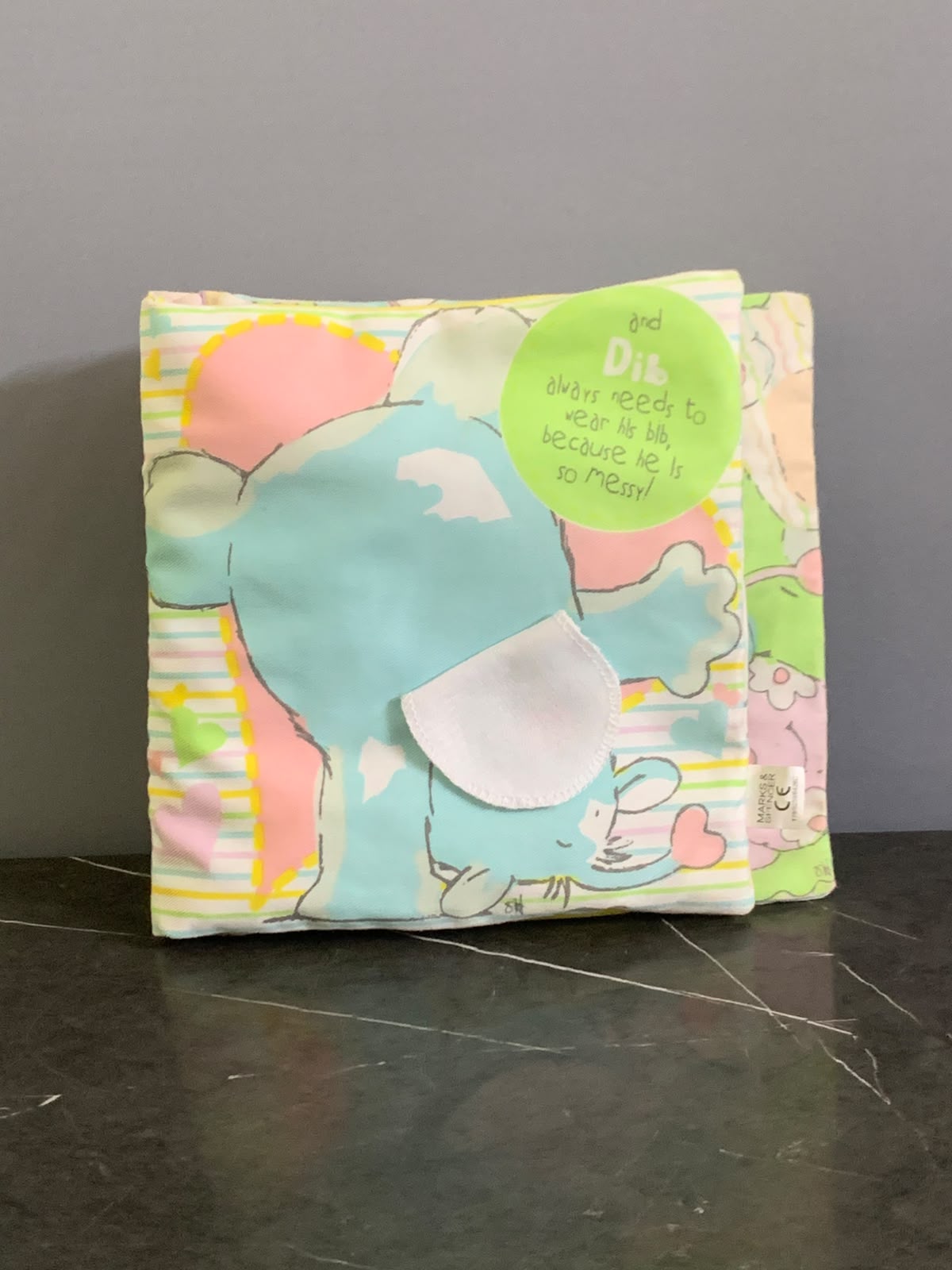 Douglas Cuddle Toys Little Elephant's Blankie Activity Book.
