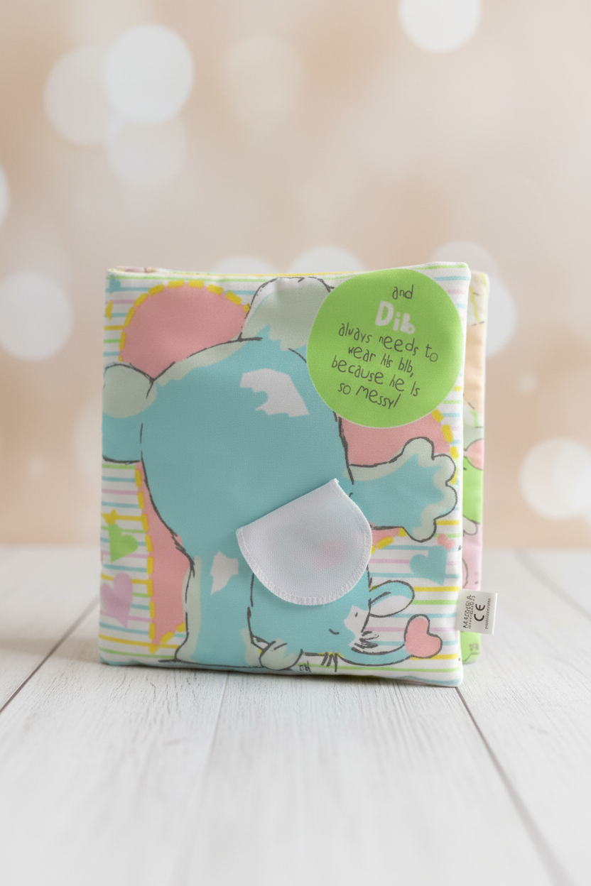 Douglas Cuddle Toys Little Elephant's Blankie Activity Book.
