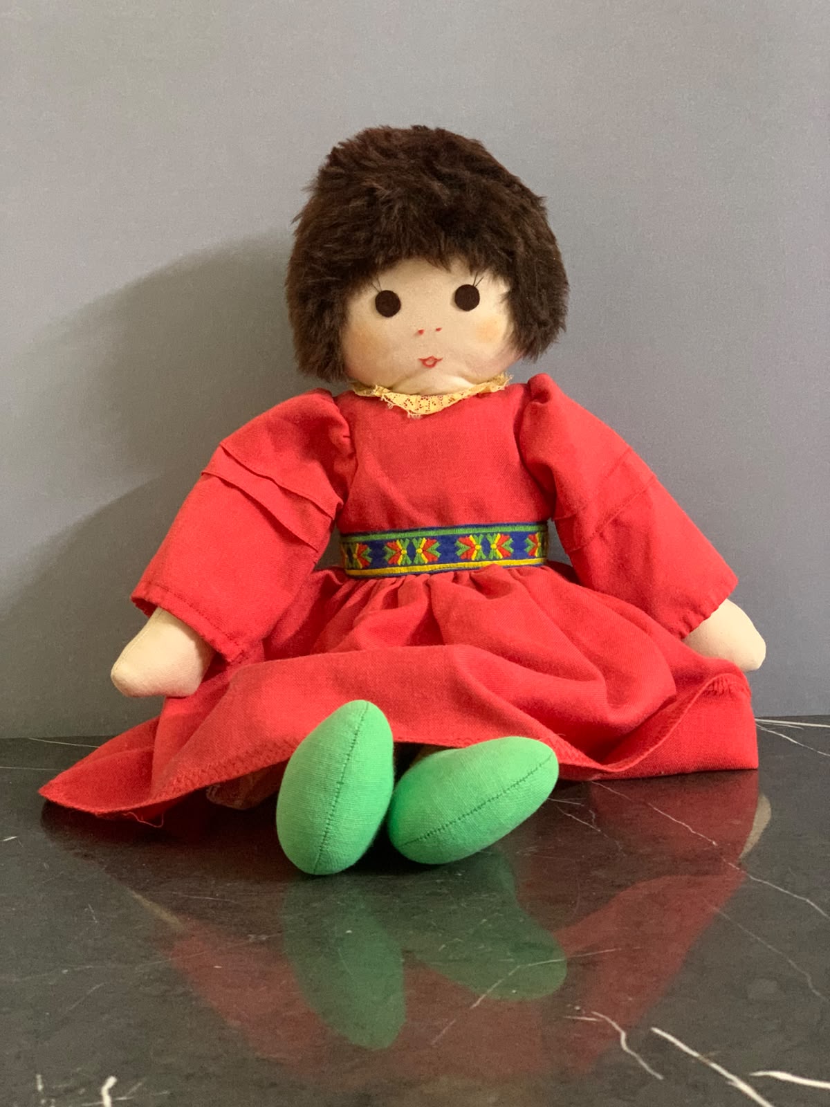 Vintage Soft Doll. (Rs 250 advance)