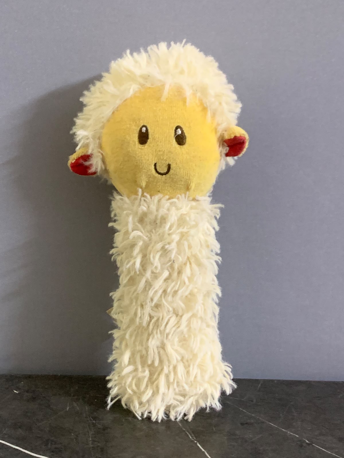 ELC Lamb's Hand Rattle.