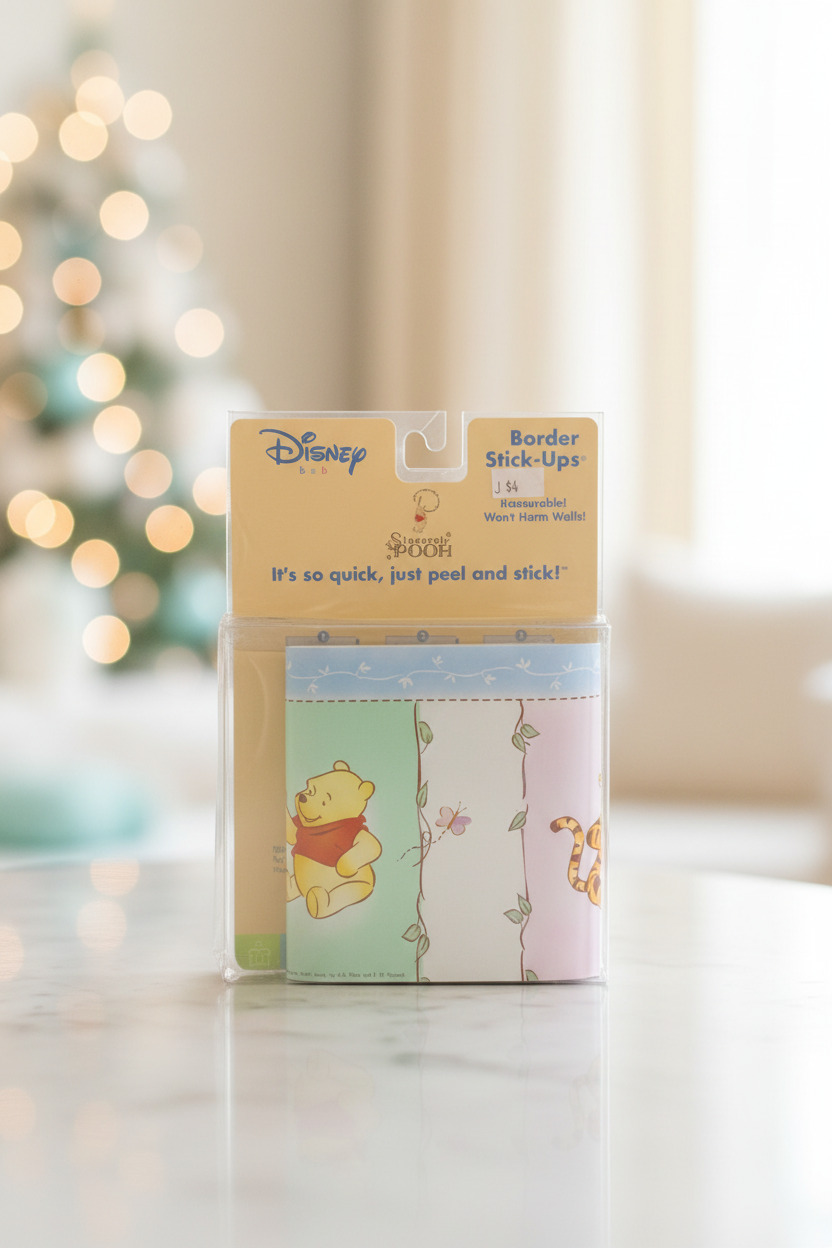 Disney Baby “Sincerely Pooh” Border Stick-Ups. (New)