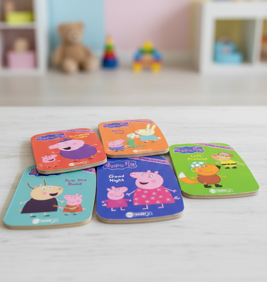 Peppa Pig Me Reader Jr. Books. (5 books)