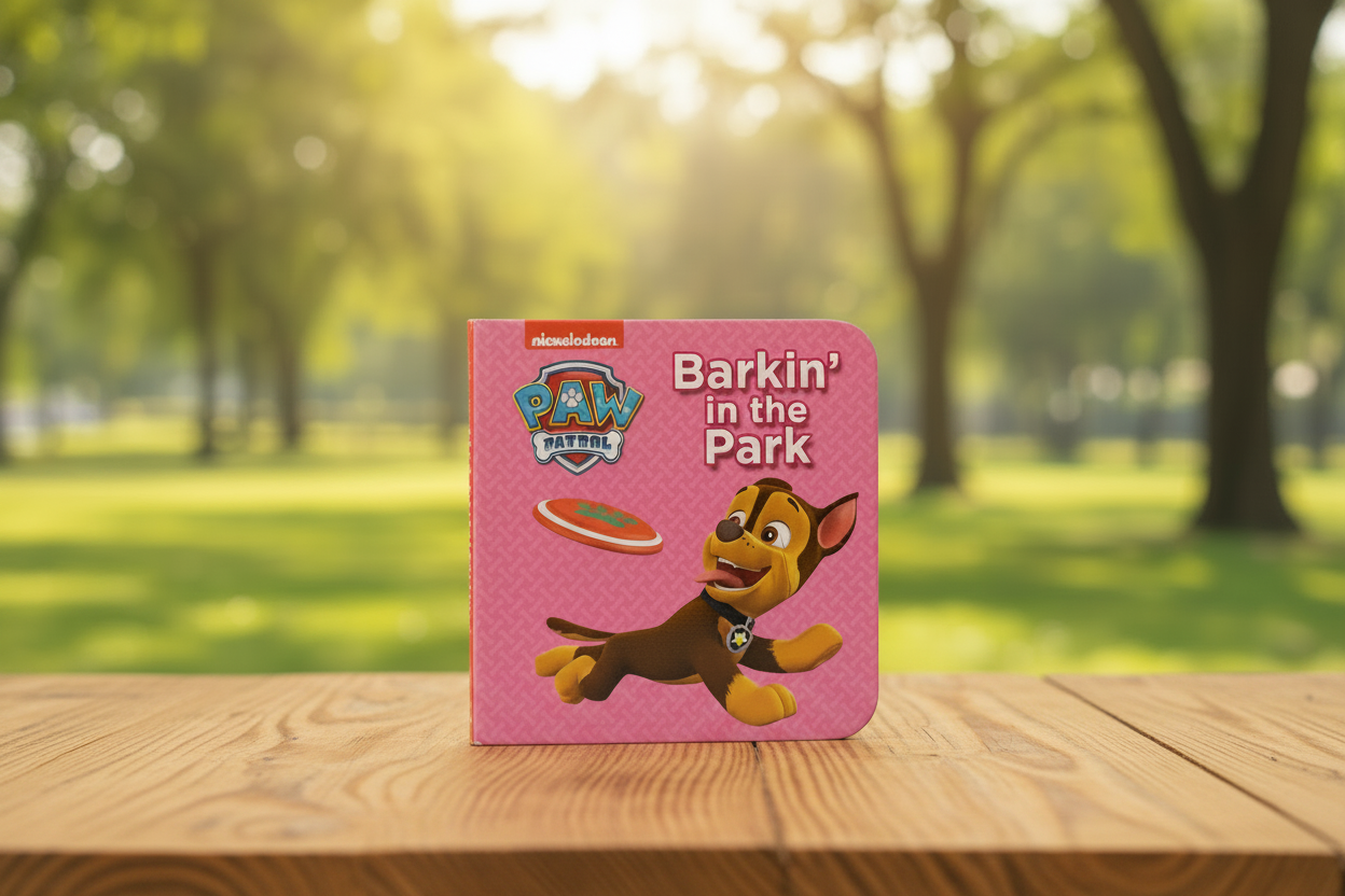 Paw Patrol Barkin' in the Park Board Book. (Condition 9/10, must check 2nd pic)