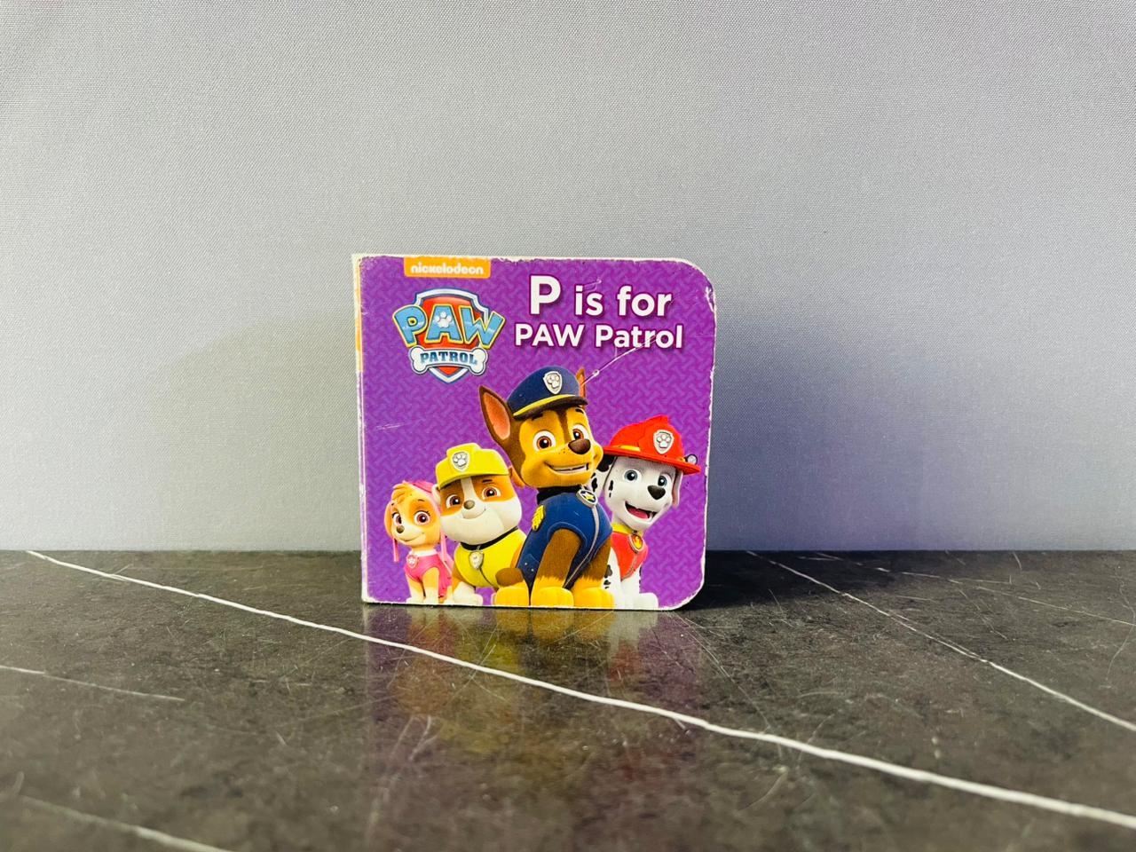 Paw Patrol "P is for Paw Patrol" Board Book.