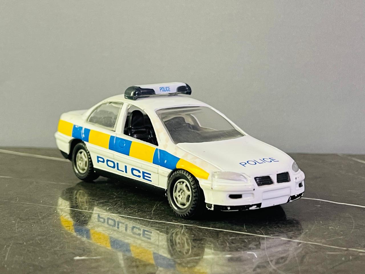 Hamleys Metallic Police Car Toy.