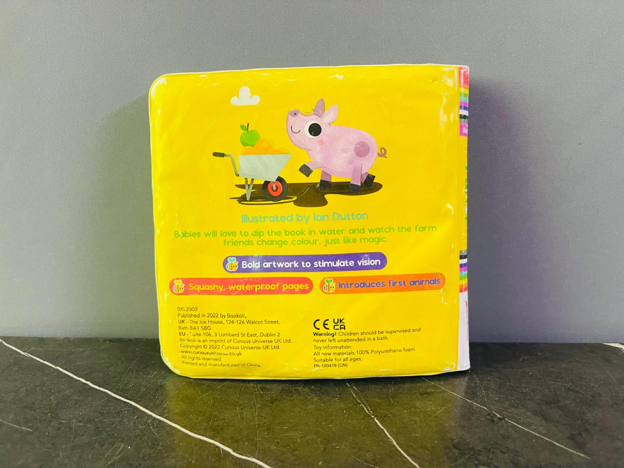 "Splish Splash Farm" Bath Book.
