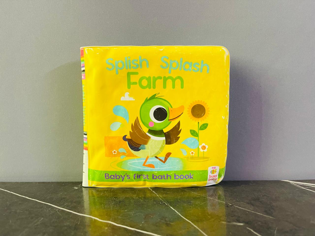 "Splish Splash Farm" Bath Book.