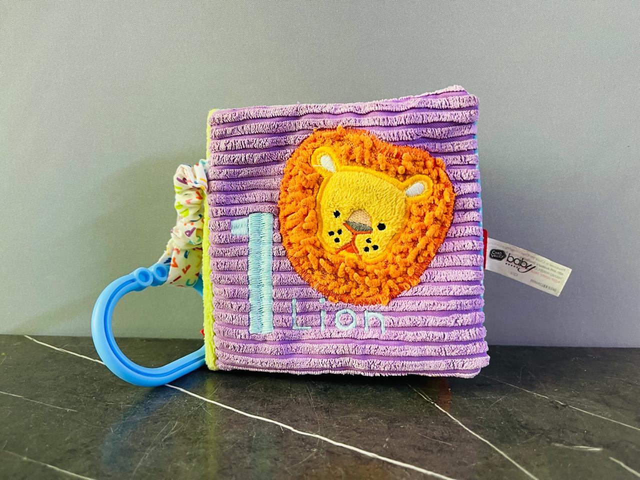 Chad Valley Lion Puppet Soft Book.