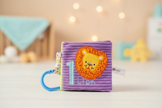 Chad Valley Lion Puppet Soft Book.