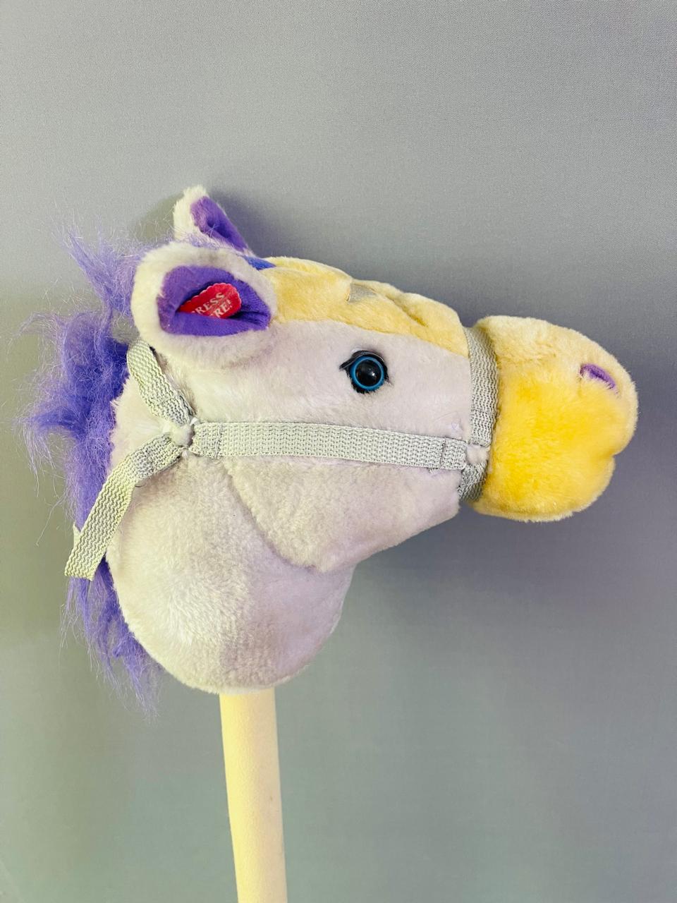 Unicorn Hobby Horse Plush.