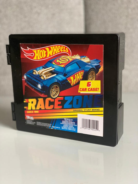 Hot Wheels Race Zone 6-Car Storage Case.