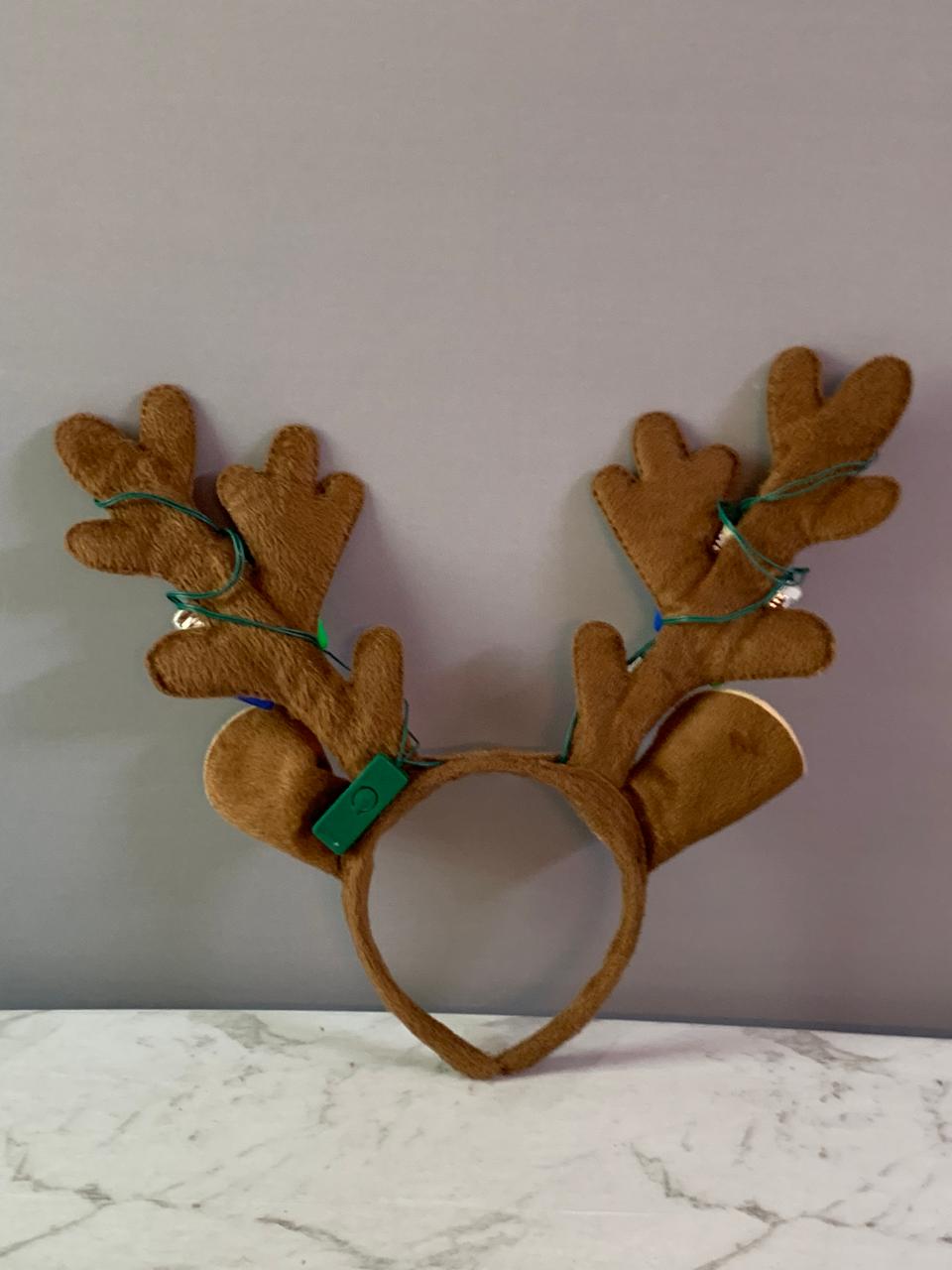 Lights Antler Headband. (new batteries required)