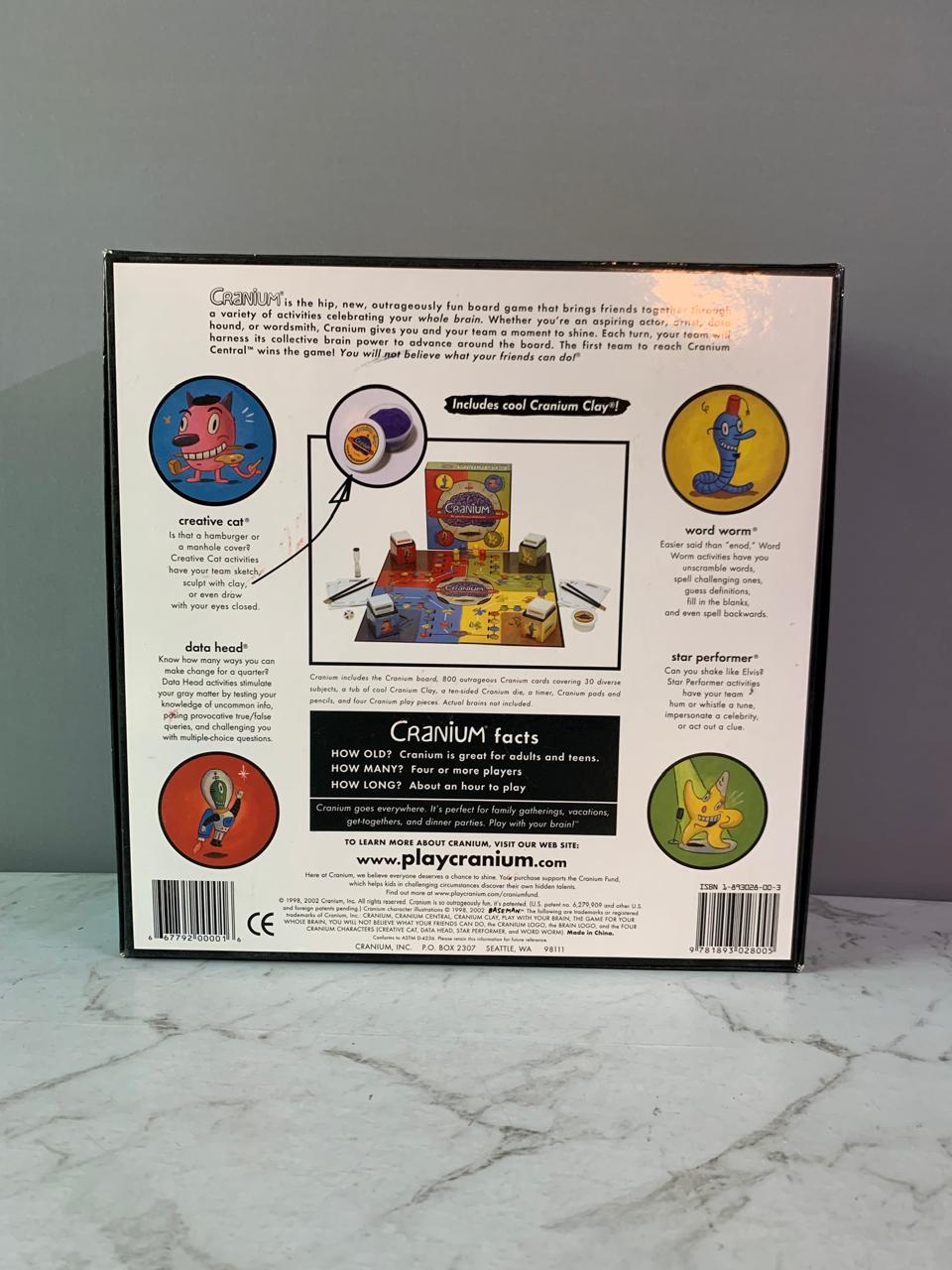 Cranium: The Game For Your Whole Brain