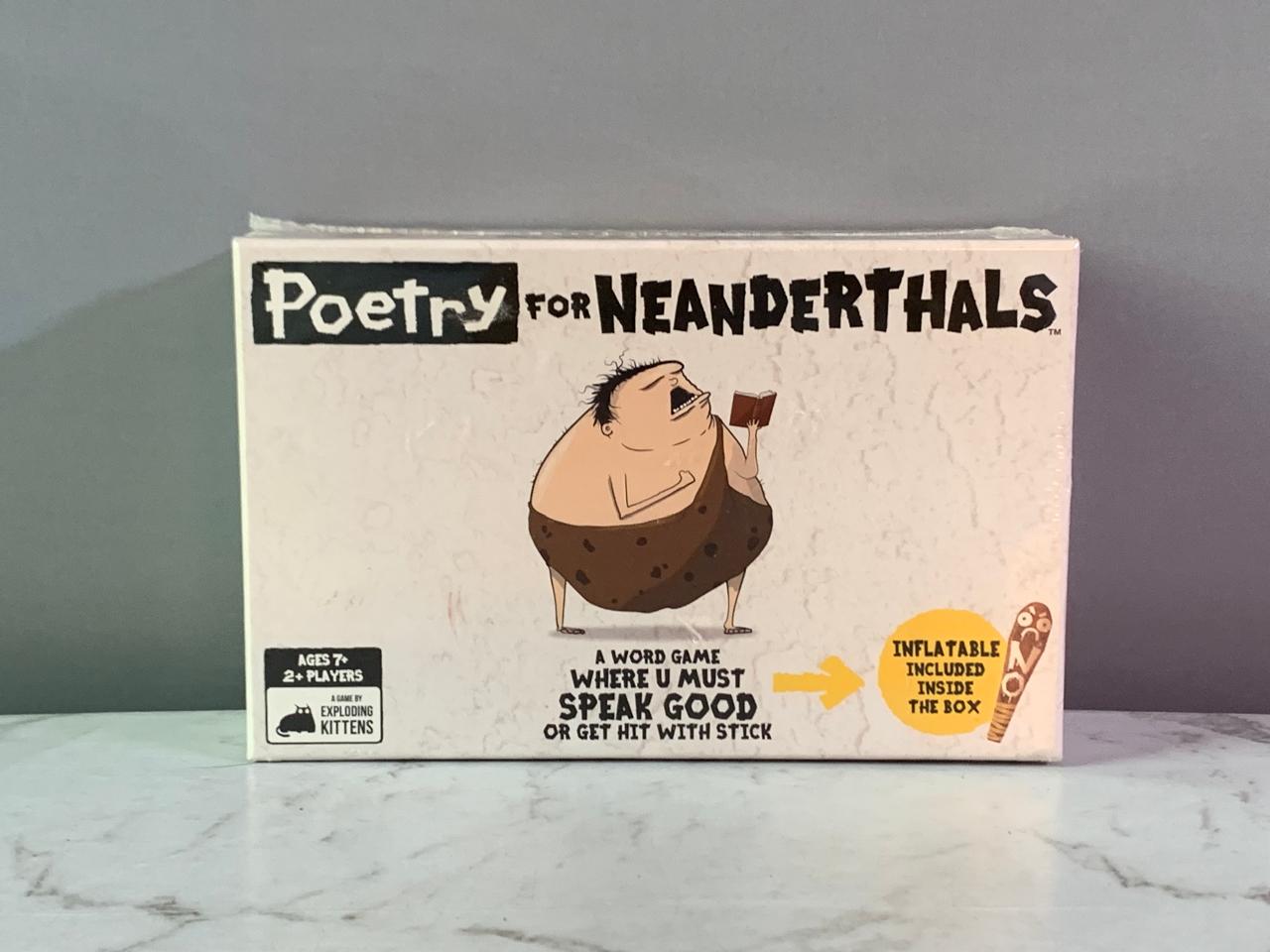 Poetry for Neanderthals by Exploding Kittens- word guessing game (new)