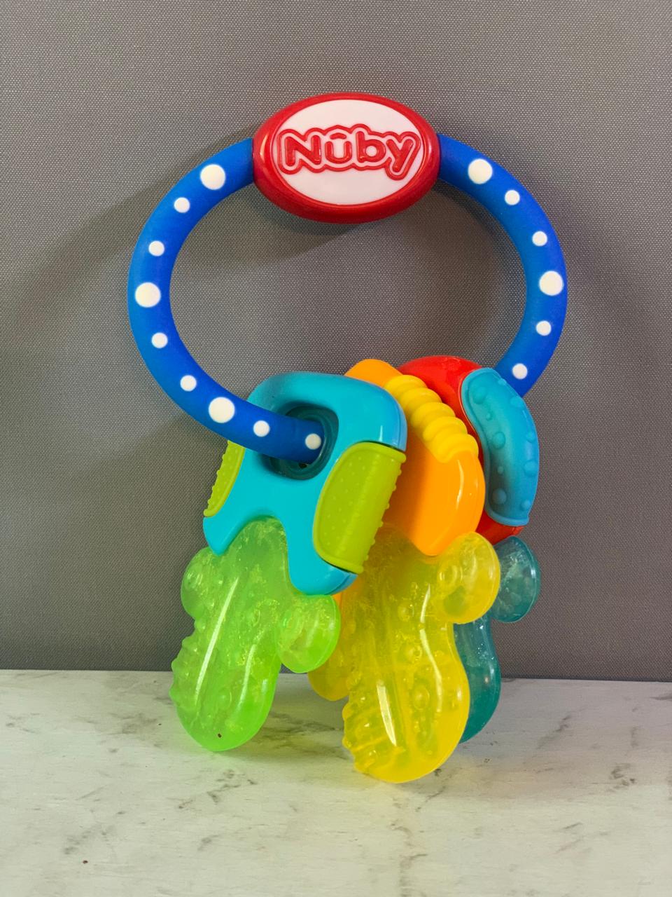 Nuby Ice Gel Teether Keys.