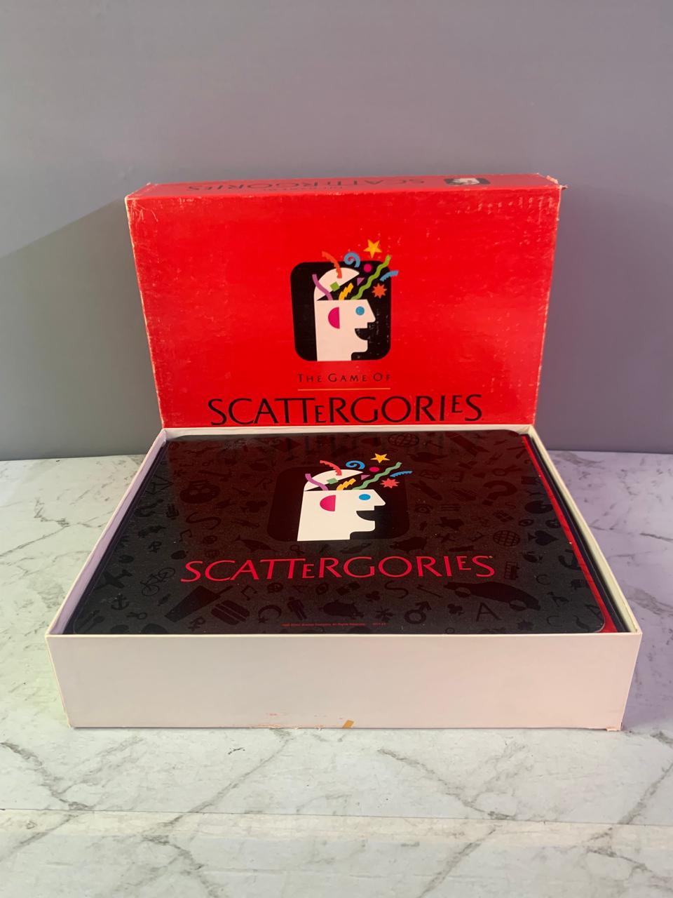 The Game of Scattergories.