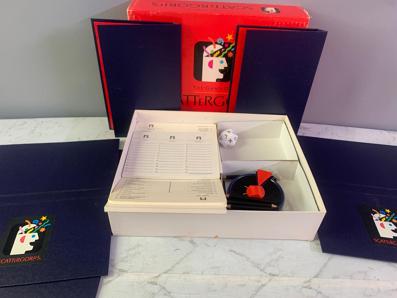 The Game of Scattergories.