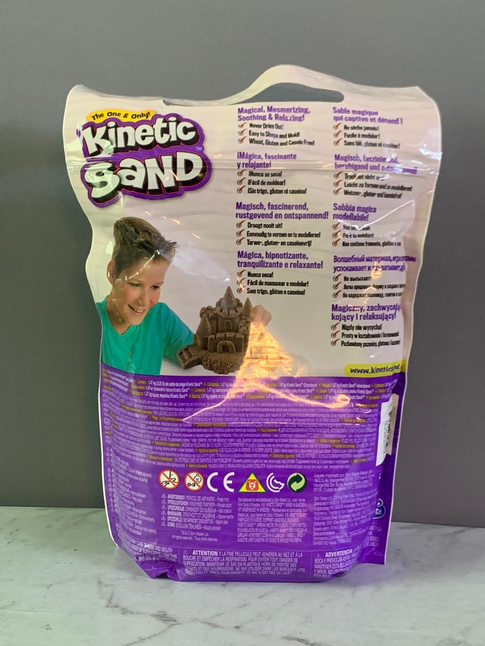 Kinetic Sand Beach Sand.(new)