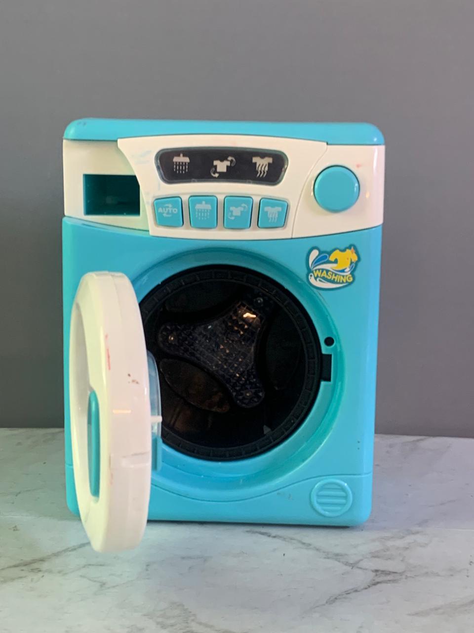 Electronic Toy Washing Machine.
