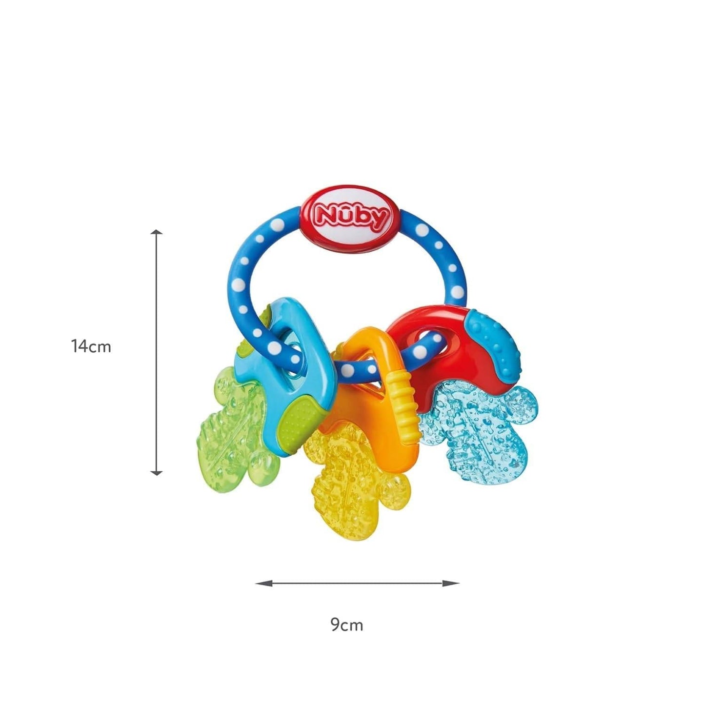 Nuby Ice Gel Teether Keys.