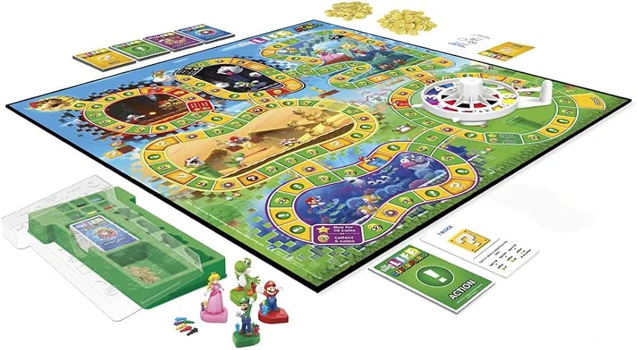 Hasbro Gaming The Game Of Life - Super Mario Edition Board Game.