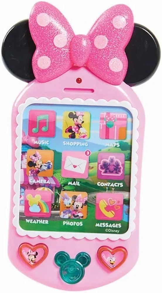 Disney Junior Minnie Bow-Tique Why Hello Pretend Play Cell Phone.