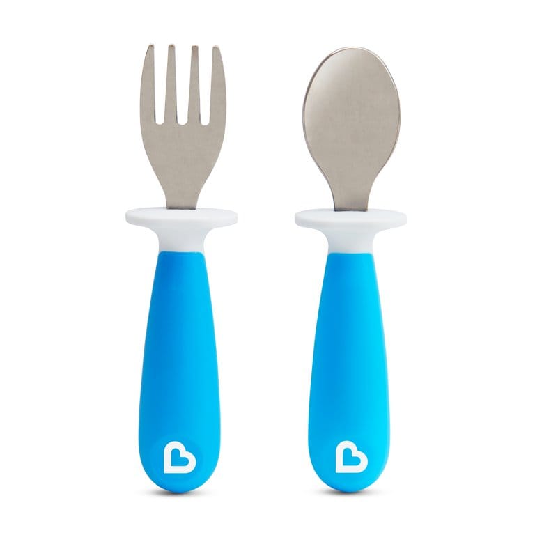 Munchkin Raise Toddler Fork and Spoon Set. (New)