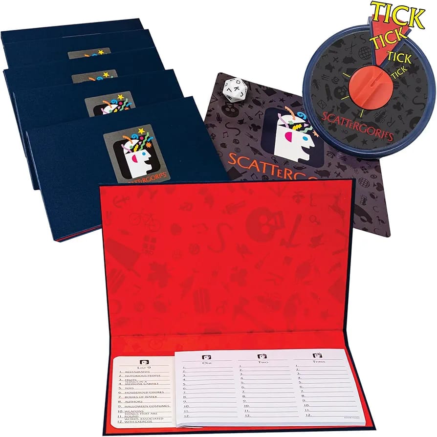The Game of Scattergories.