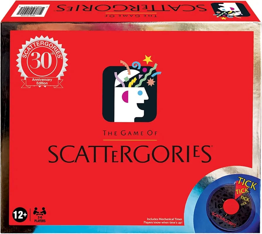The Game of Scattergories.