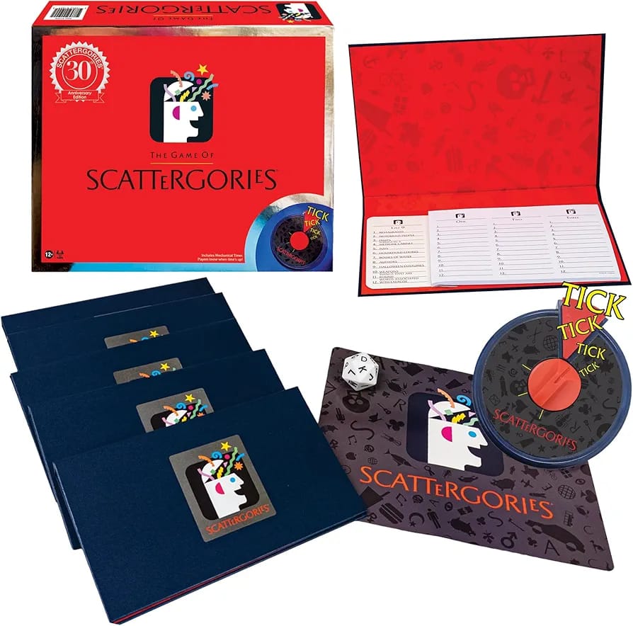 The Game of Scattergories.