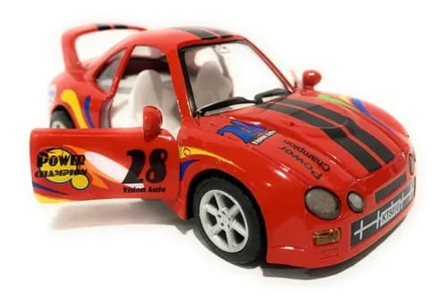 Kinsmart Turbo Racer Die-Cast Metal Car.