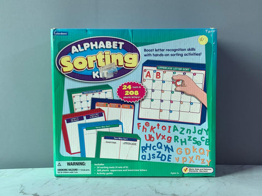 Lakeshore Alphabet Sorting Kit.