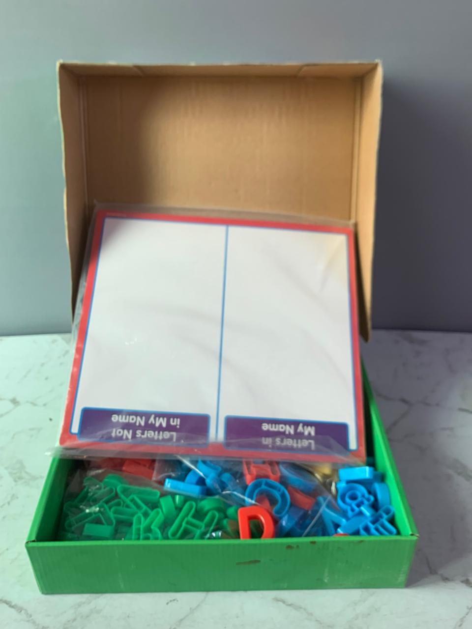 Lakeshore Alphabet Sorting Kit.