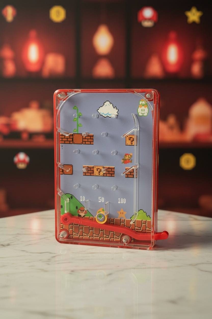 Super Mario Koopa Shell Pinball Toy.