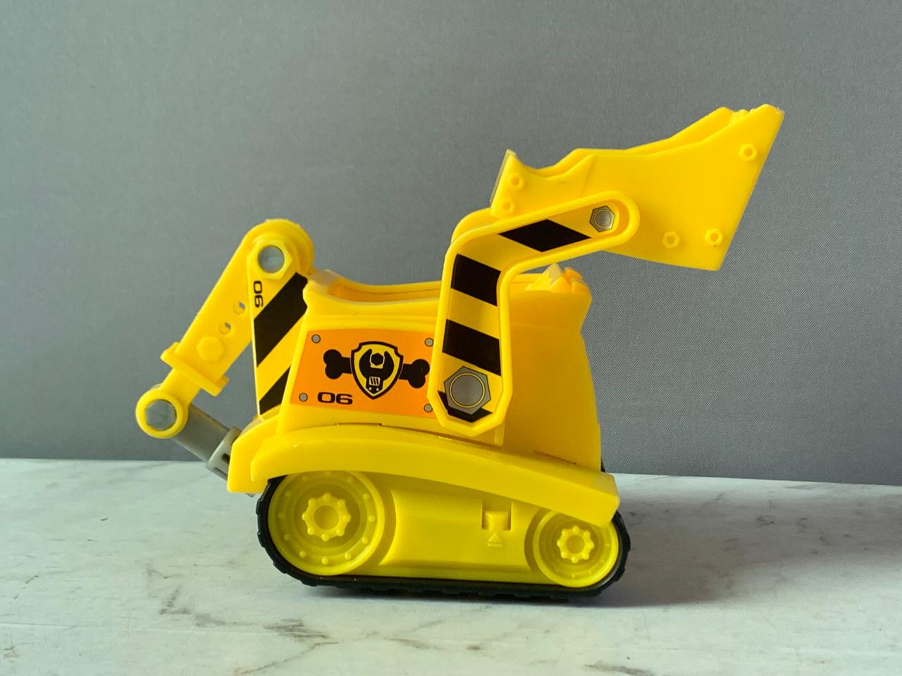 Paw Patrol, Rubble’s Bulldozer Toy Truck. (Without figurine)