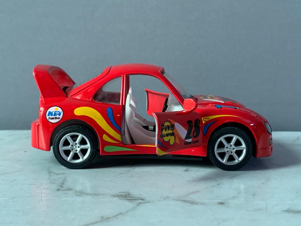 Kinsmart Turbo Racer Die-Cast Metal Car.