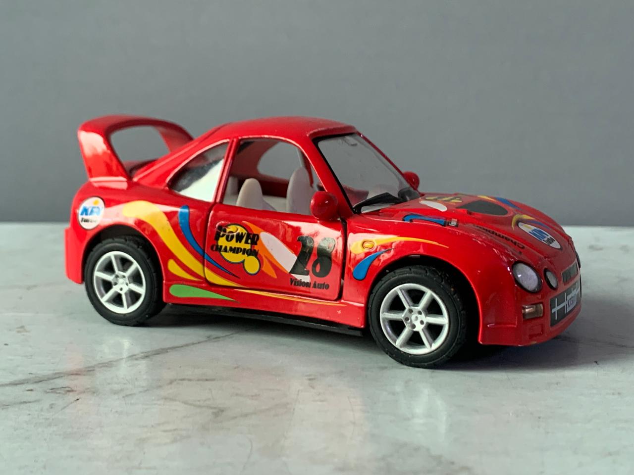 Kinsmart Turbo Racer Die-Cast Metal Car.