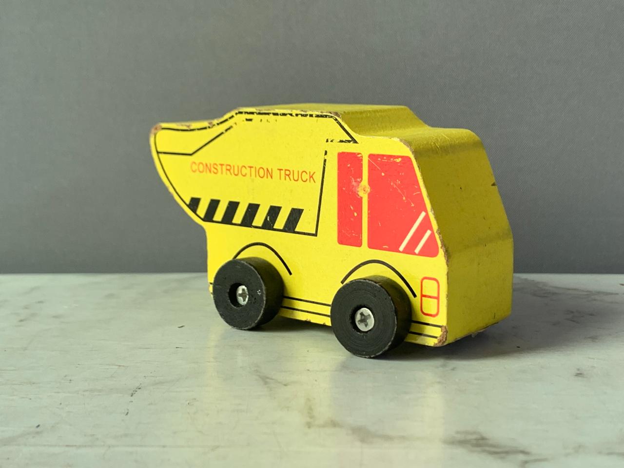 Greenbrier Wooden Toy Construction Truck.