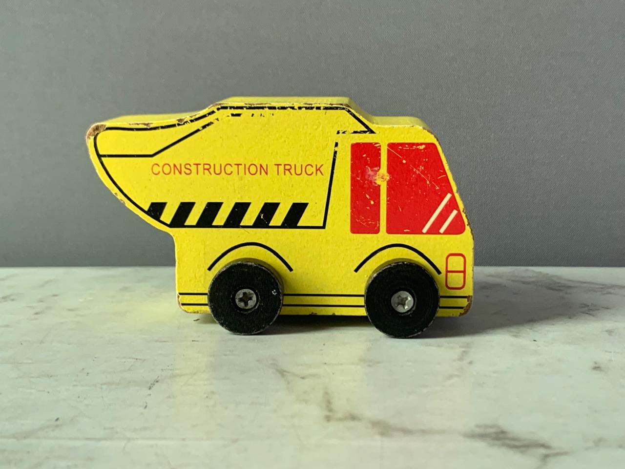 Greenbrier Wooden Toy Construction Truck.