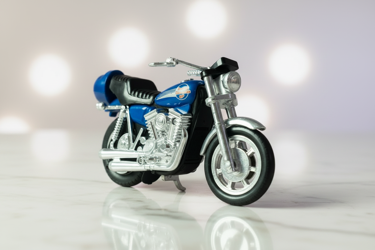 Matchbox Kidco Power Blasters Harley-Davidson Bicycle.