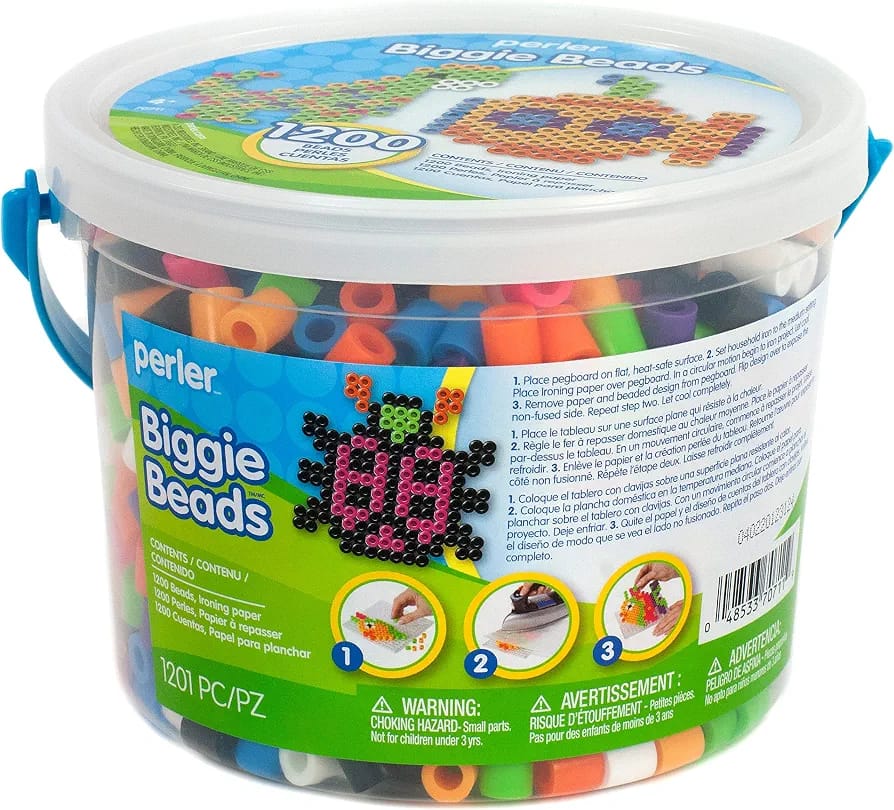 Perler BIGGIE Fun Fusion Fuse Bead Bucket.