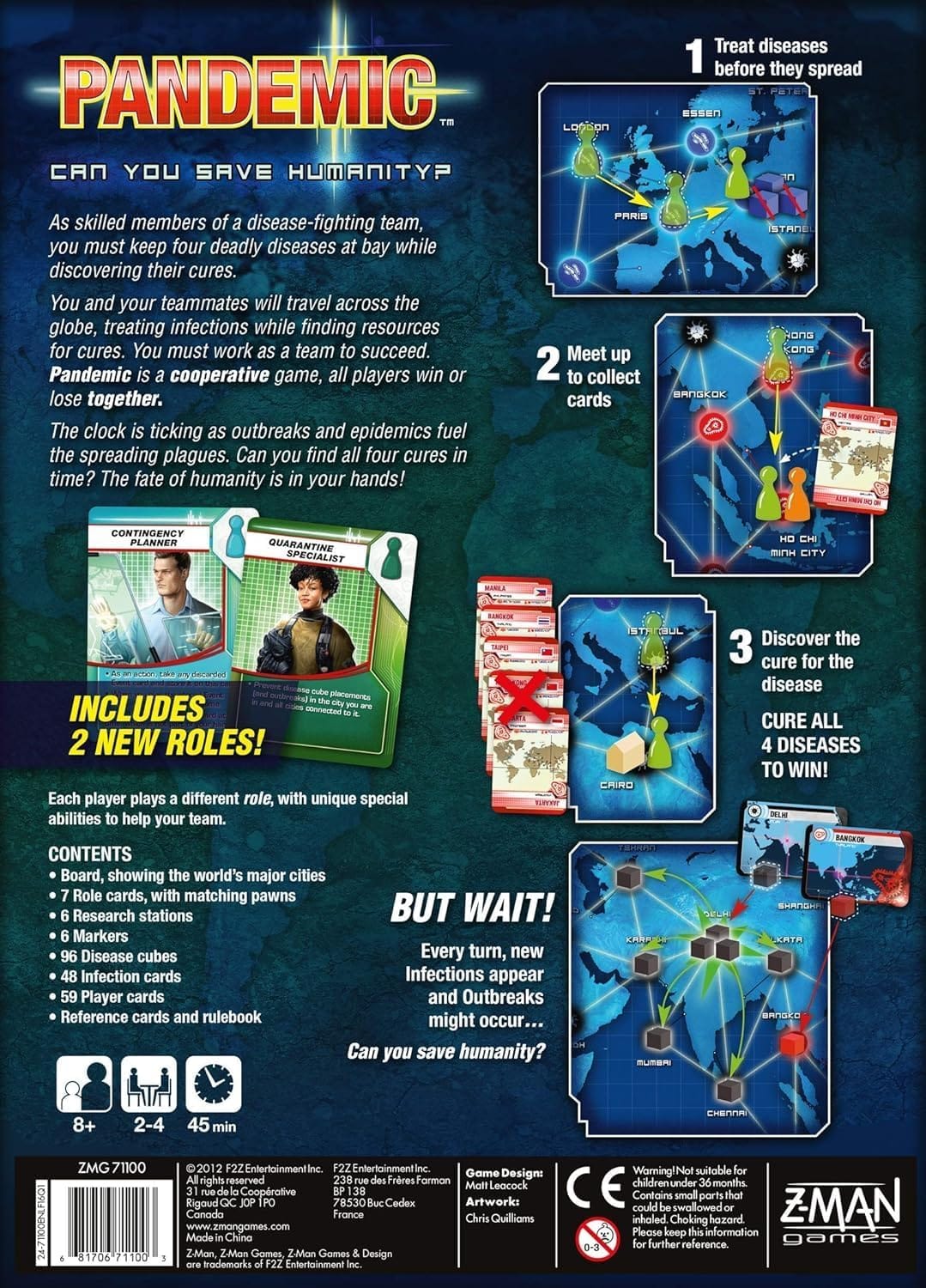 Pandemic Board Game.