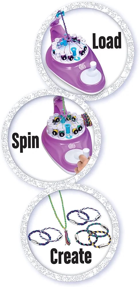 Cool Maker, 2-in-1 KumiKreator, Necklace and Friendship Bracelet Maker Activity Kit. (Rs 300 advance)