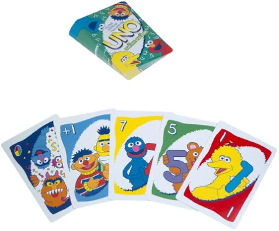 Sesame Street My First UNO King-Size Card Game.
