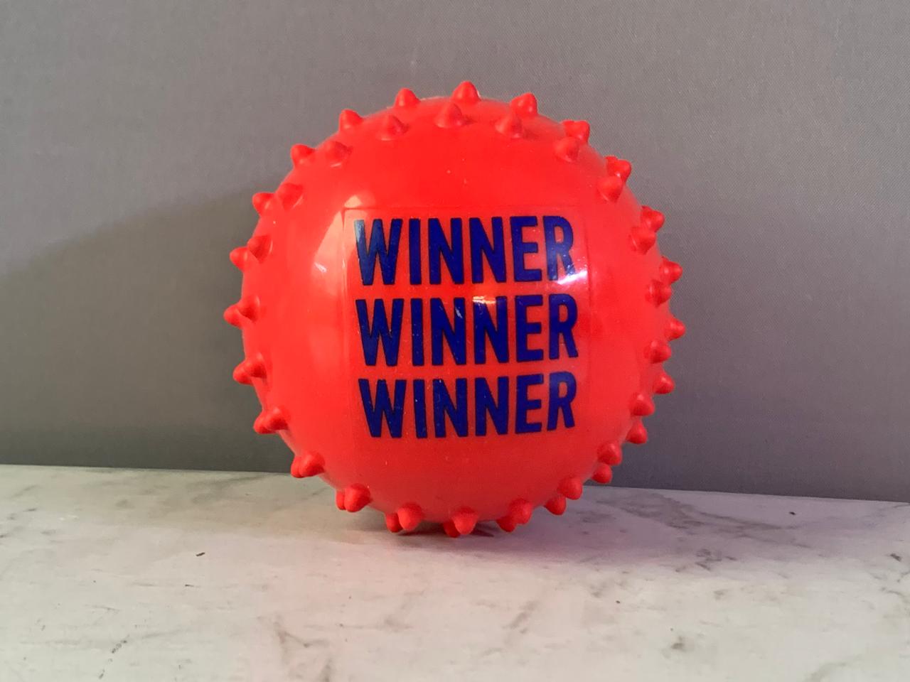 Dave &amp; Buster’s Spiky Squeeze Ball.