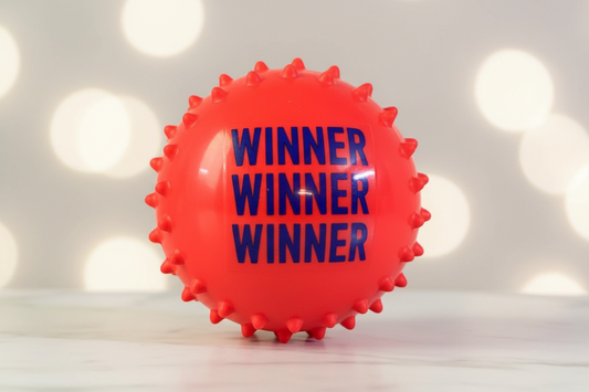 Dave &amp; Buster’s Spiky Squeeze Ball.