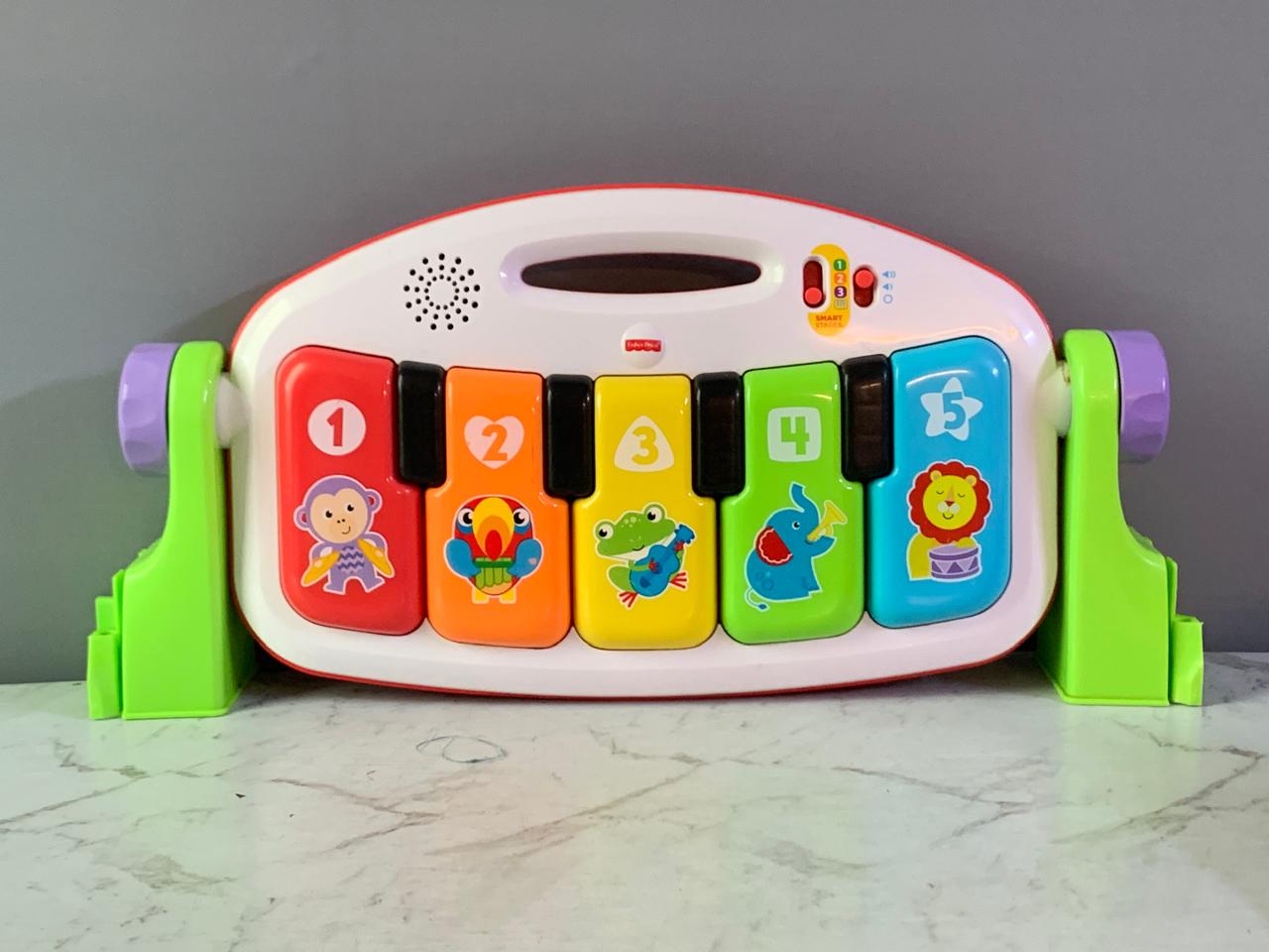 Fisher-Price Deluxe Kick & Play Piano. (Rs 300 advance)
