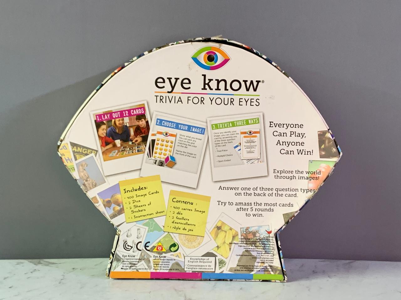Know: Trivia for Your Eyes.