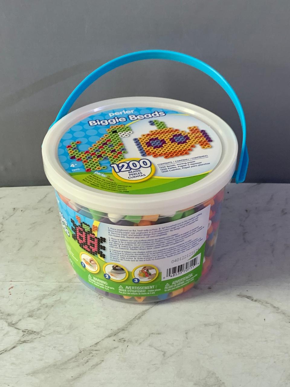 Perler BIGGIE Fun Fusion Fuse Bead Bucket.
