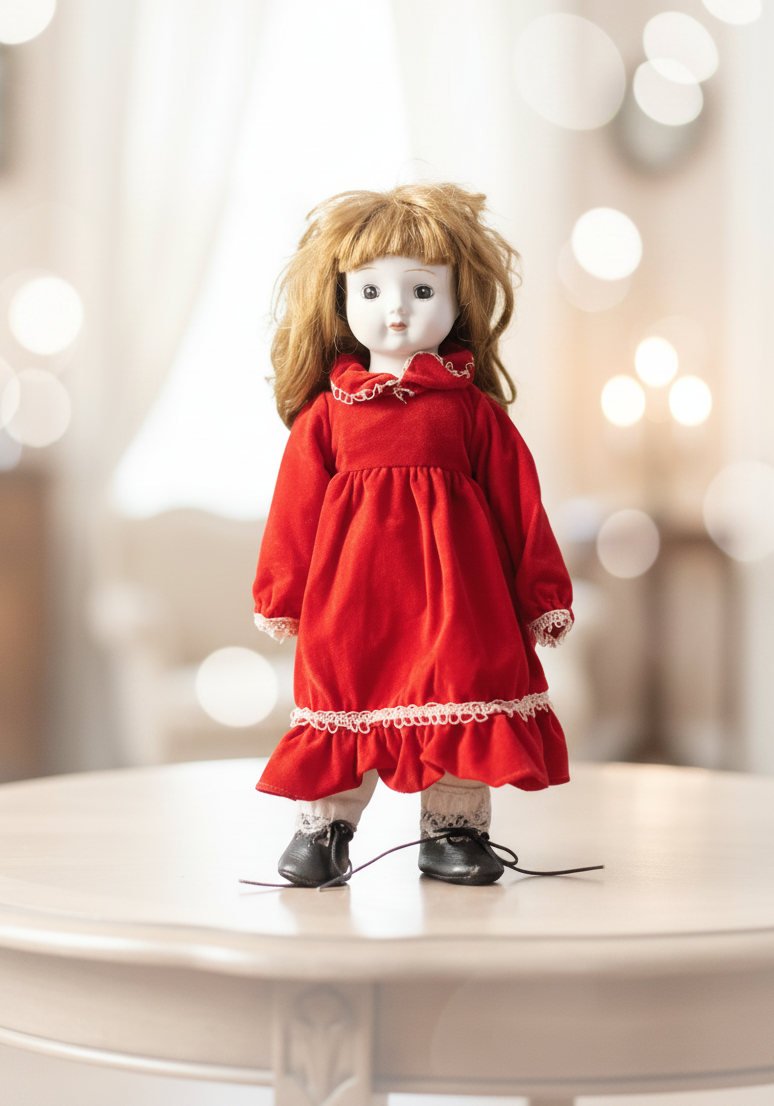 Vintage Porcelain Doll.
